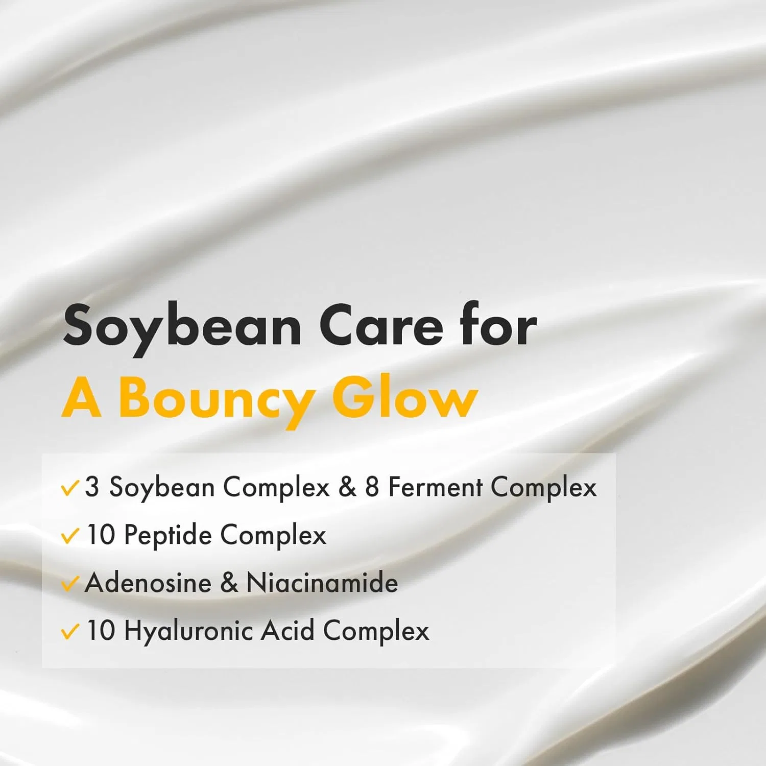 Крем для лица Tosowoong — Glow Bean с ферментированным экстрактом сои, 50 мл — фото 4