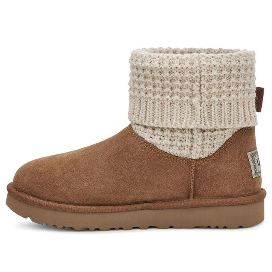 Ботинки зимние UGG WMNS Classic Solene Mini, коричневый