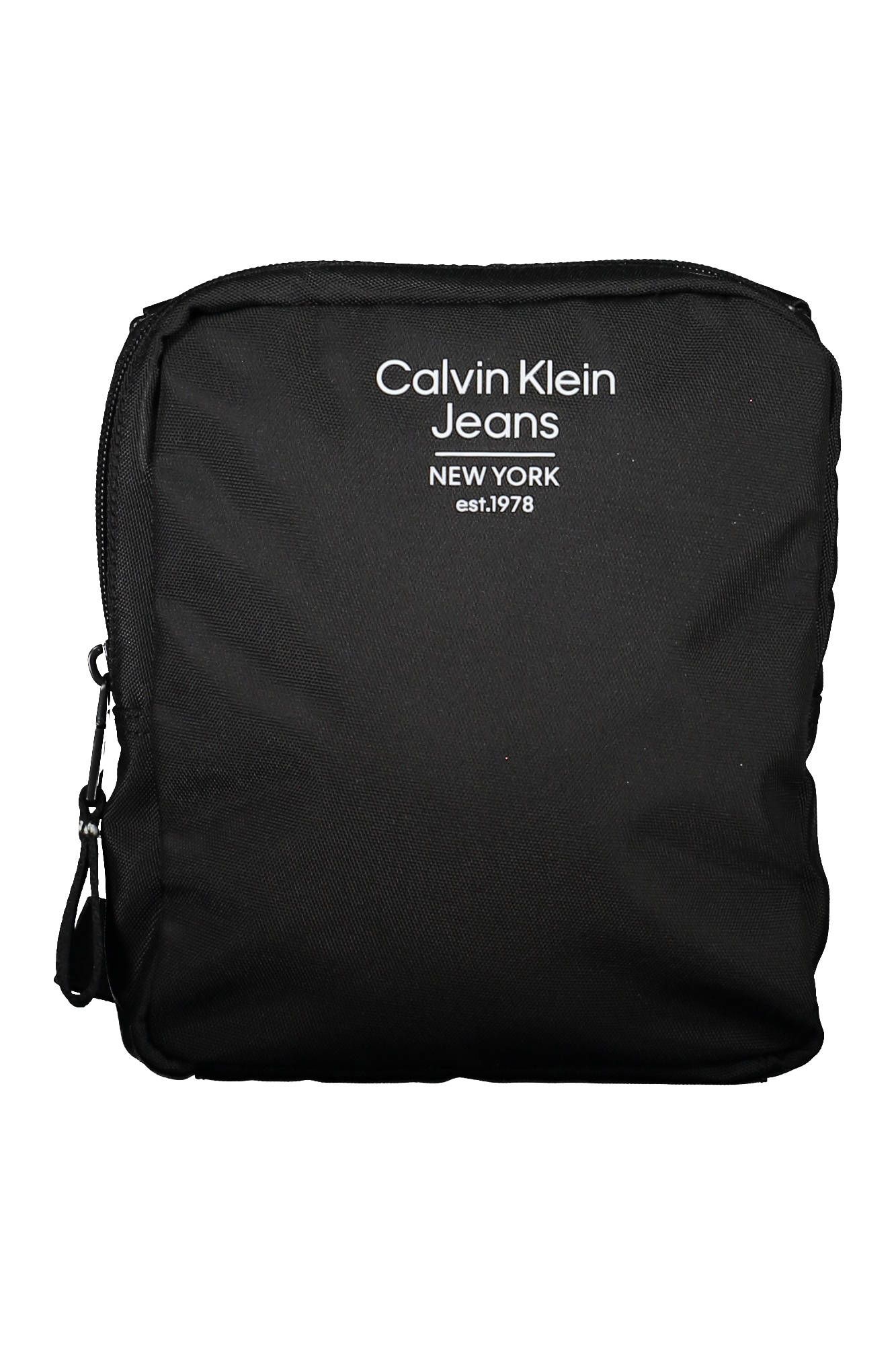 

Черная мужская сумка из полиэстера через плечо Calvin Klein
