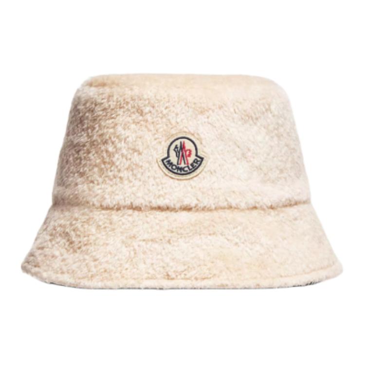 

Moncler Акриловая панама для женщин Brown/Ivory White