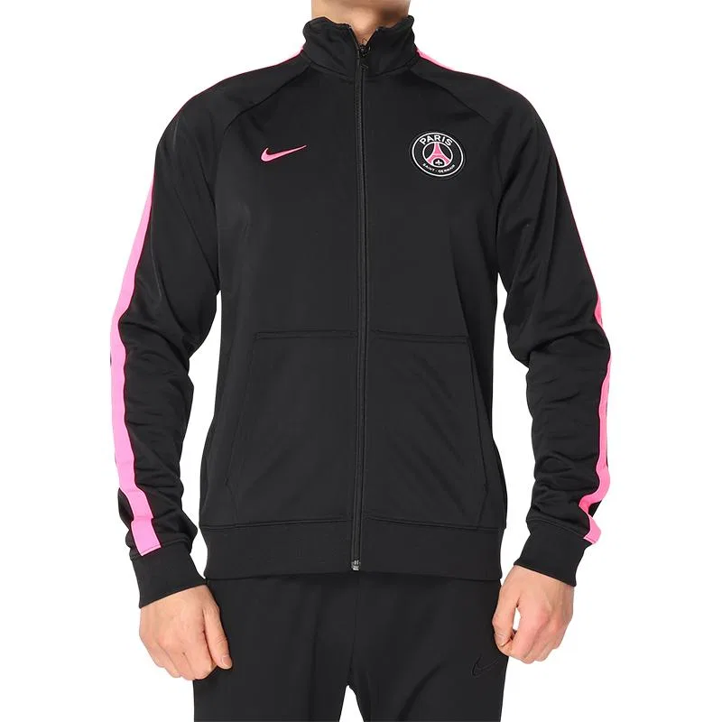 Куртка мужская Nike черно-розовая