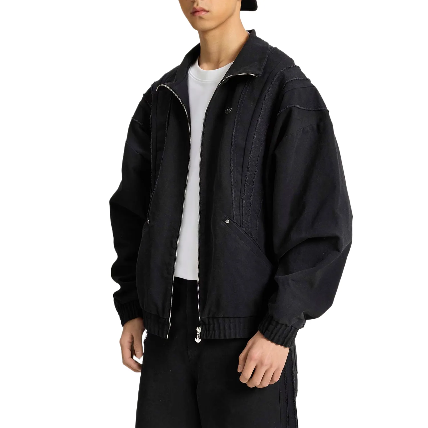 Adidas Originals Куртка мужская Black Lapel Moderate Others — фото 4