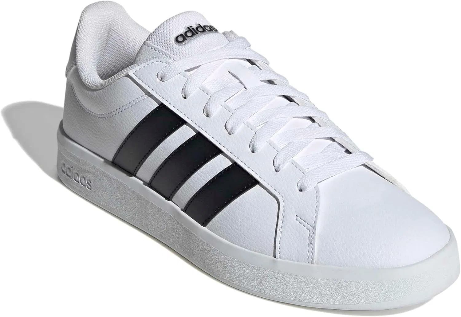 Мужские кроссовки Adidas Grand Court Base 3.0, Ftwr White Core Black Ftwr White — фото 3