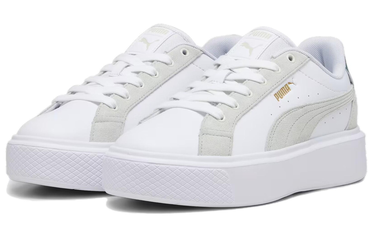 Обувь для скейтбординга Puma OSL PRO унисекс, White/Gray/Green — фото 2