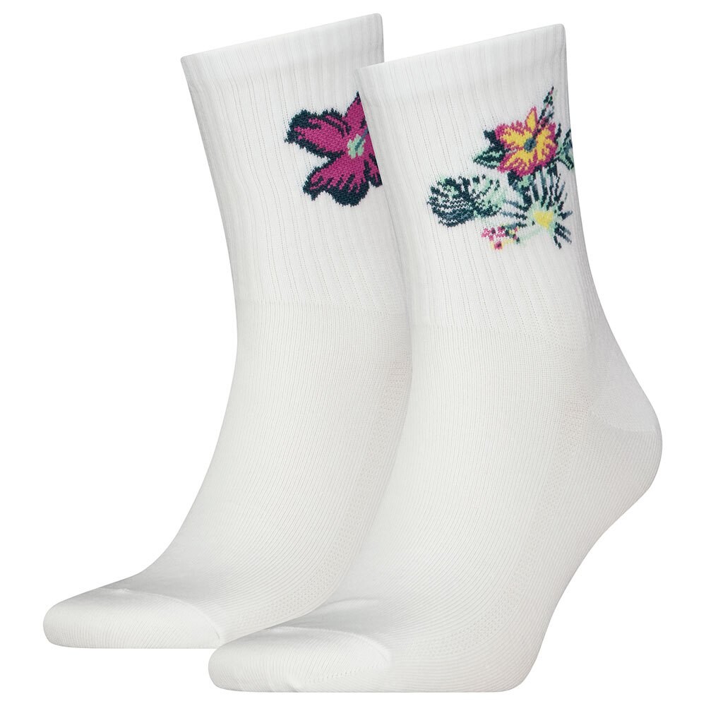 

Носки Levi´s Placed Flower short 2 units, белый