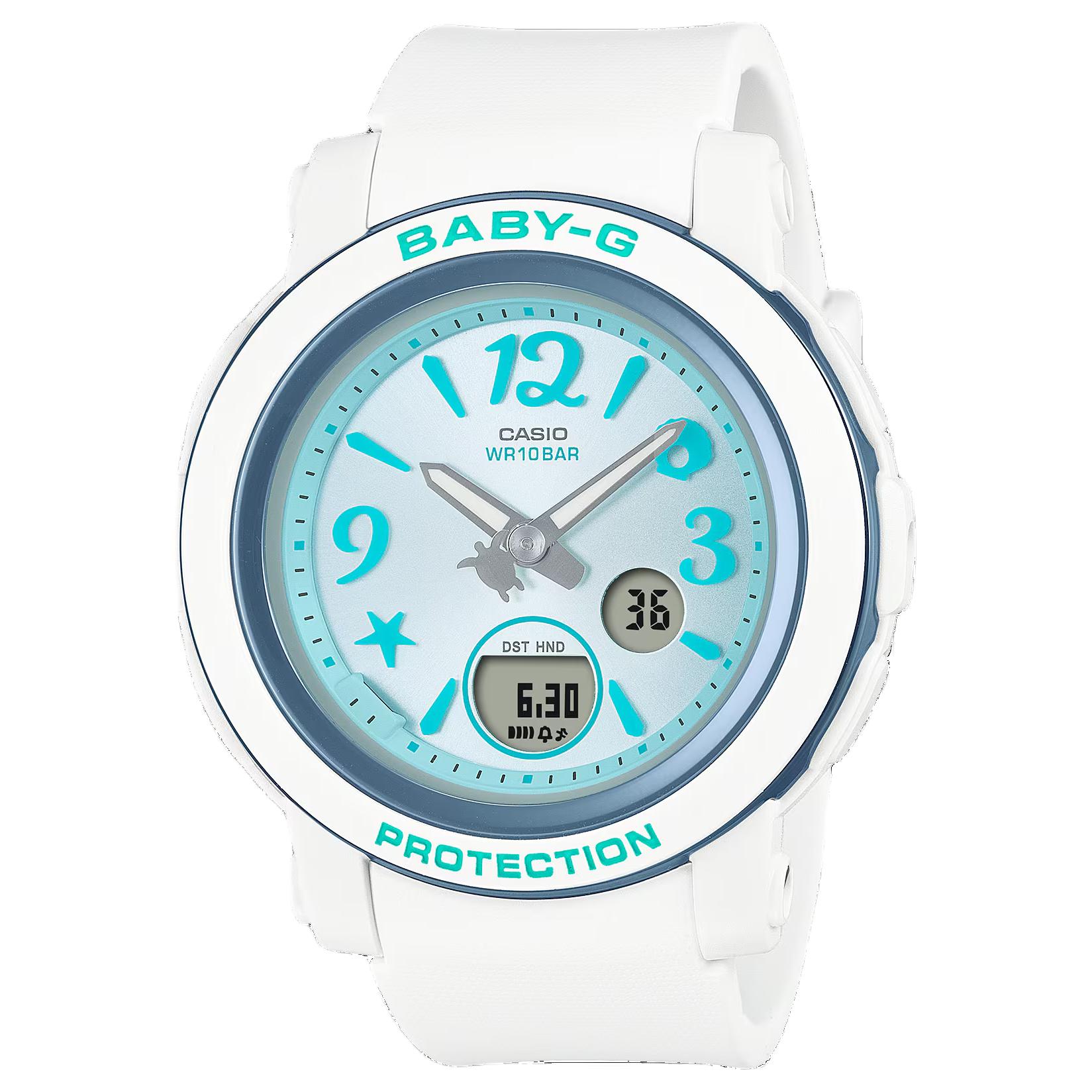 

CASIO Часы Women's BABY-G Blue Watch BGA-290US-2A, Blue Dial