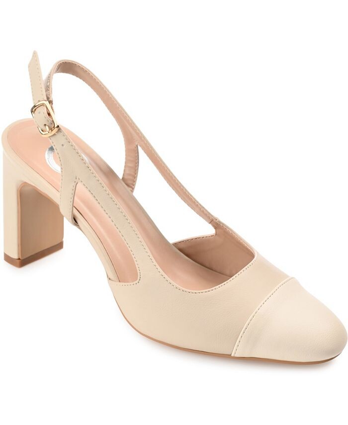 Женские туфли на каблуке Reignn Journee Collection, цвет Taupe