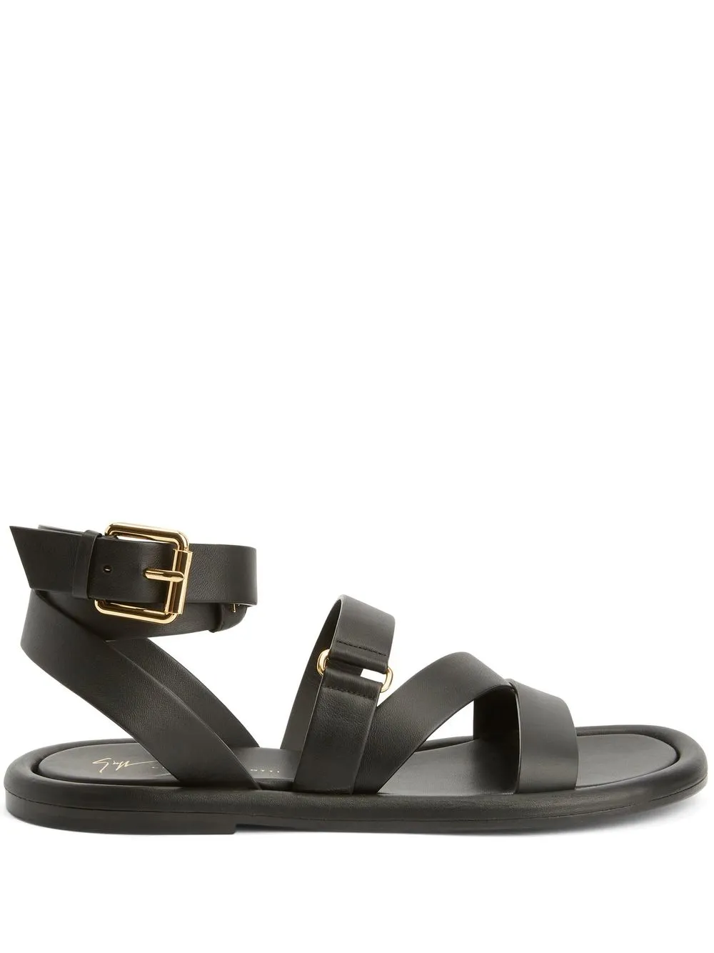

Сандалии с ремешками Giuseppe Zanotti, черный