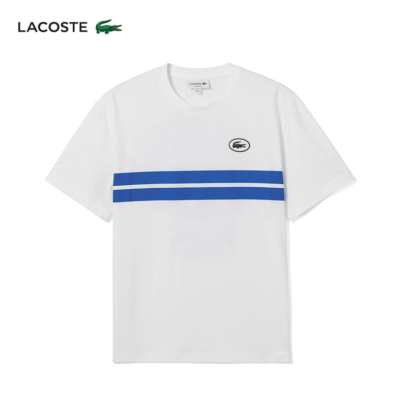 

Футболка Lacoste с логотипом, серебристо-серый