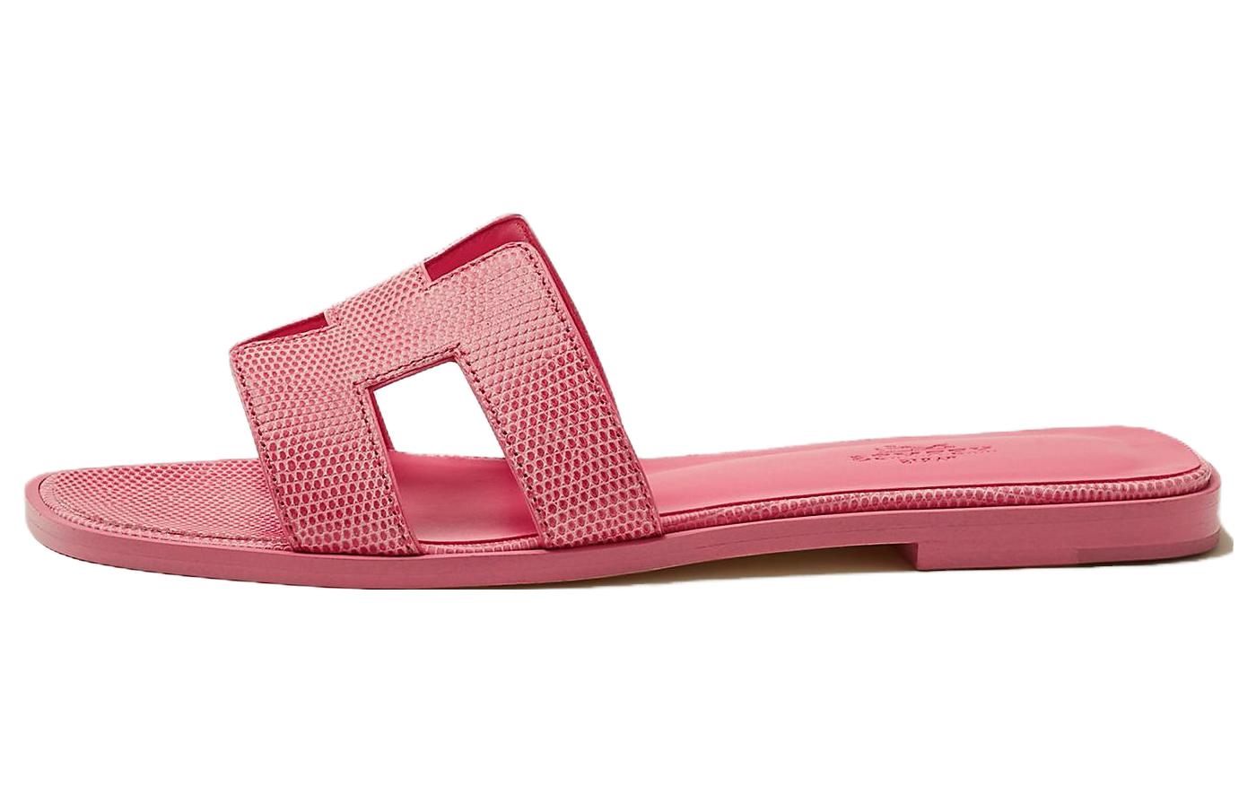 Oran Slide Сланцы Женские Розовый Розовый HERMES