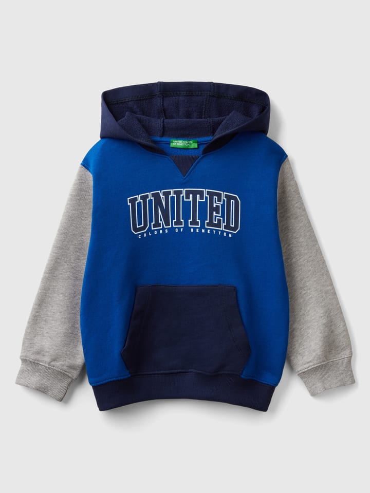 

Benetton Худи сине-серого цвета