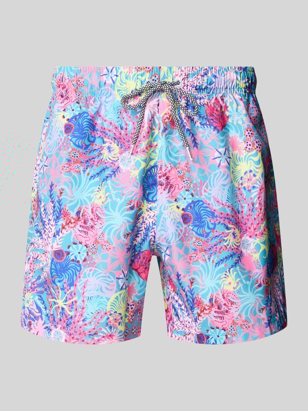 

Плавки-шорты с эластичным поясом модель «Коралл» BOARDIES, фиолетовый