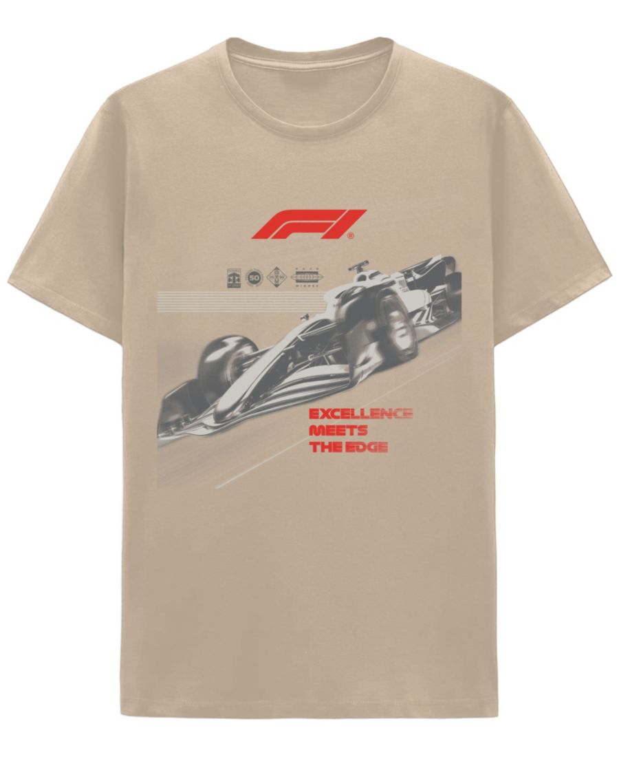 

Мужская футболка Formula 1 Excellence Hybrid, Sand, Бежевый, Мужская футболка Formula 1 Excellence Hybrid, Sand