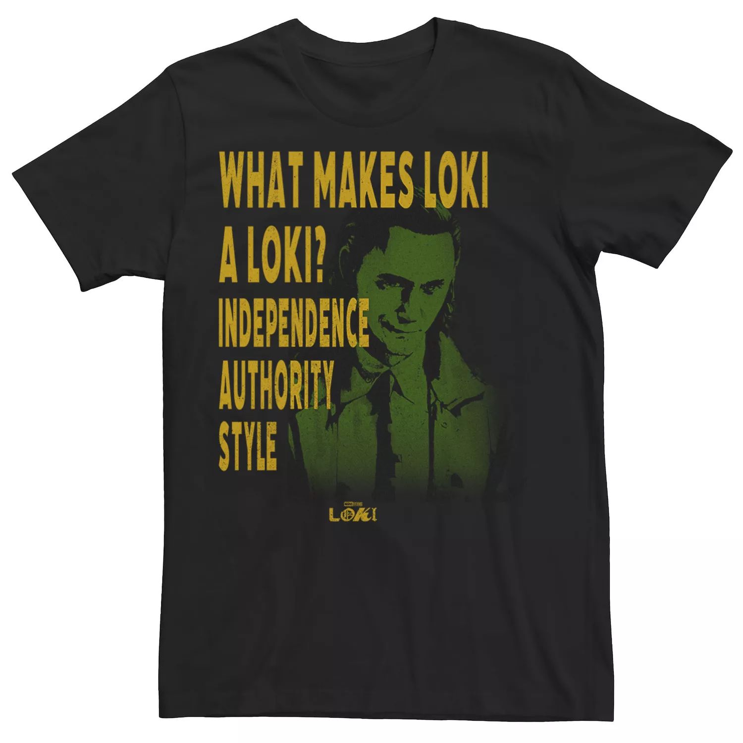 

Мужская футболка с цитатой в стиле Marvel Loki Licensed Character