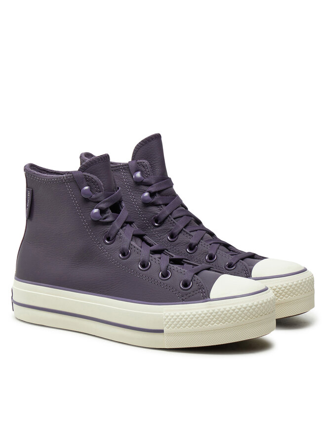 Кроссовки Chuck Taylor All Star Lift Platform Hi A11159C 501 Converse, фиолетовый — фото 2
