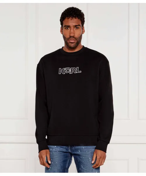 

Толстовка Loose fit Karl Lagerfeld, черный