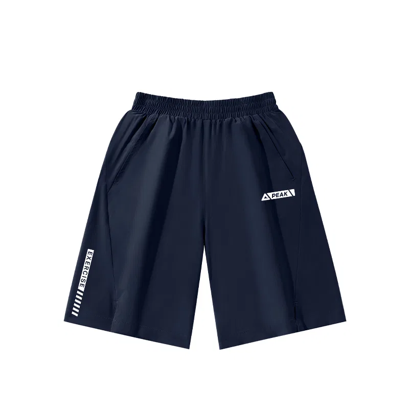 Шорты детские стрейч PEAK Navy Blue/PK Cut