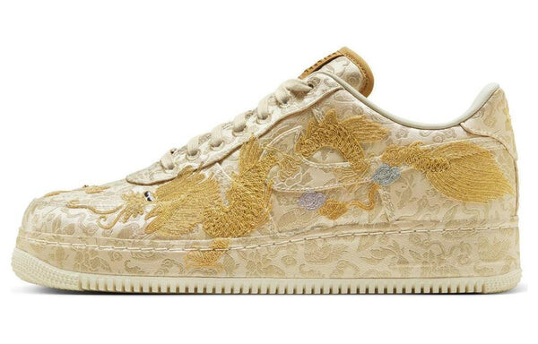 Кроссовки air force 1 low '07 'year of the dragon 2024' Nike, золотой — фото 2