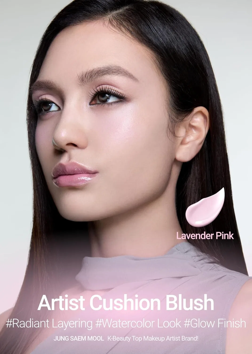 Румяна кушон JUNG SAEM MOOL Lavender Pink — фото 2