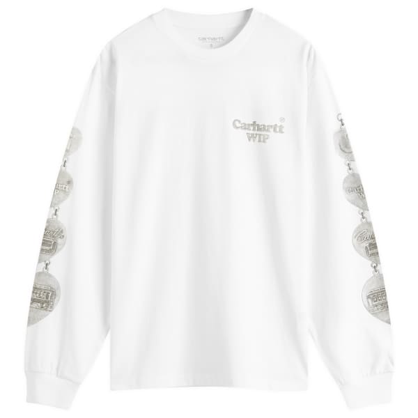 

Футболка с длинным рукавом Hartt Chain Carhartt Wip, белый