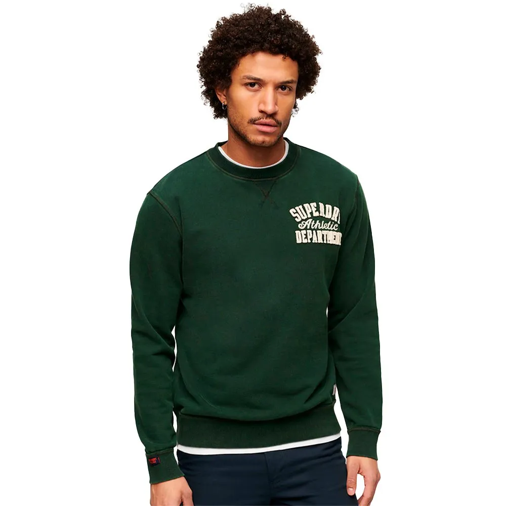 

Толстовка Superdry Vintage Athletic, зеленый