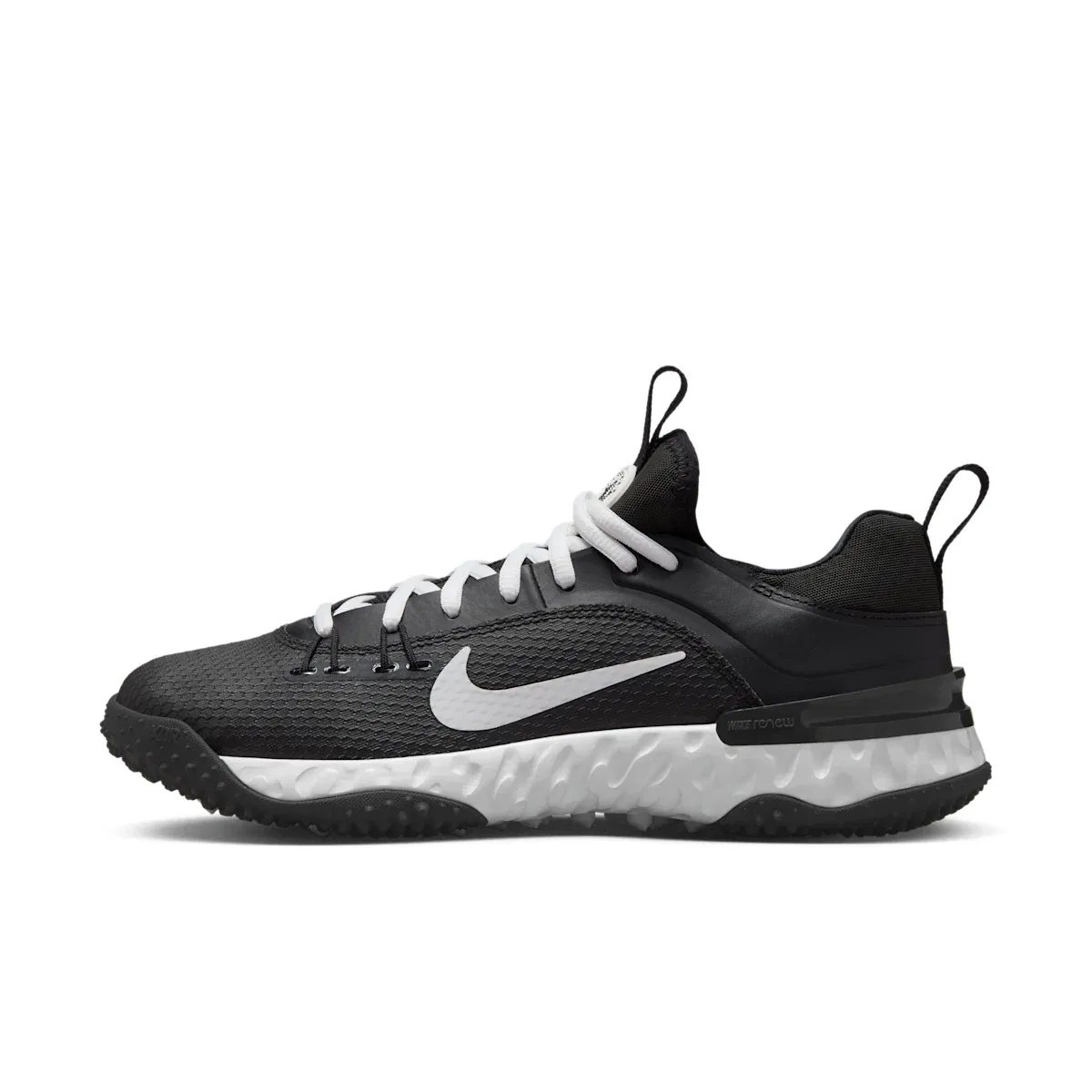 Мужские кроссовки для лакросса Huarache 9 Elite TF LAX Nike, черный