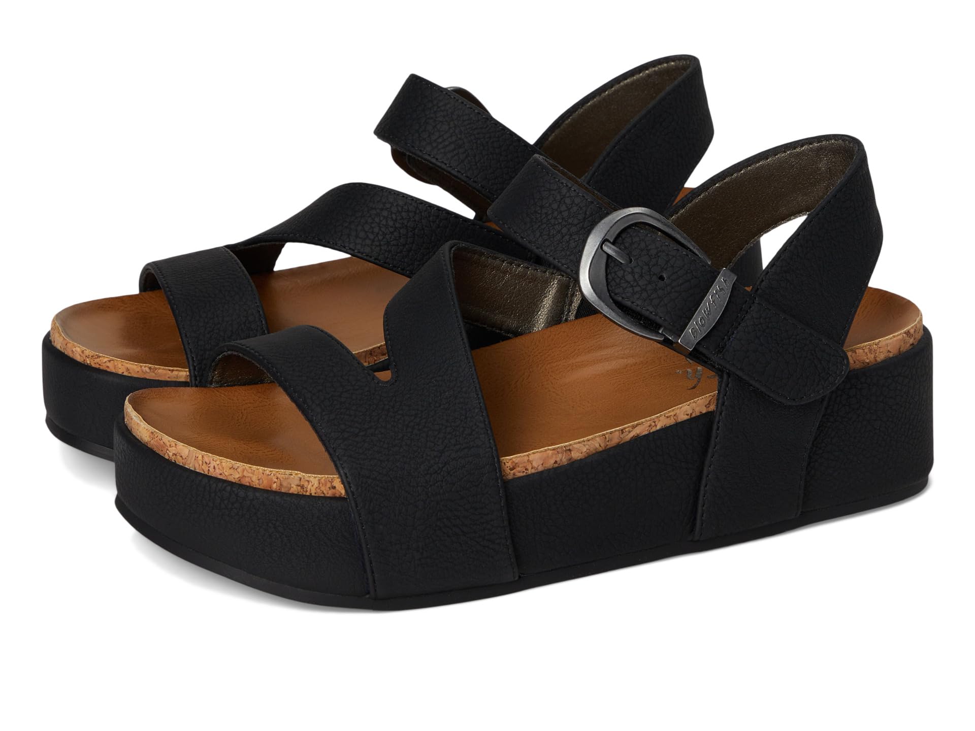 Сандалии Blowfish Malibu Isabel, цвет Black Faux Nubuck