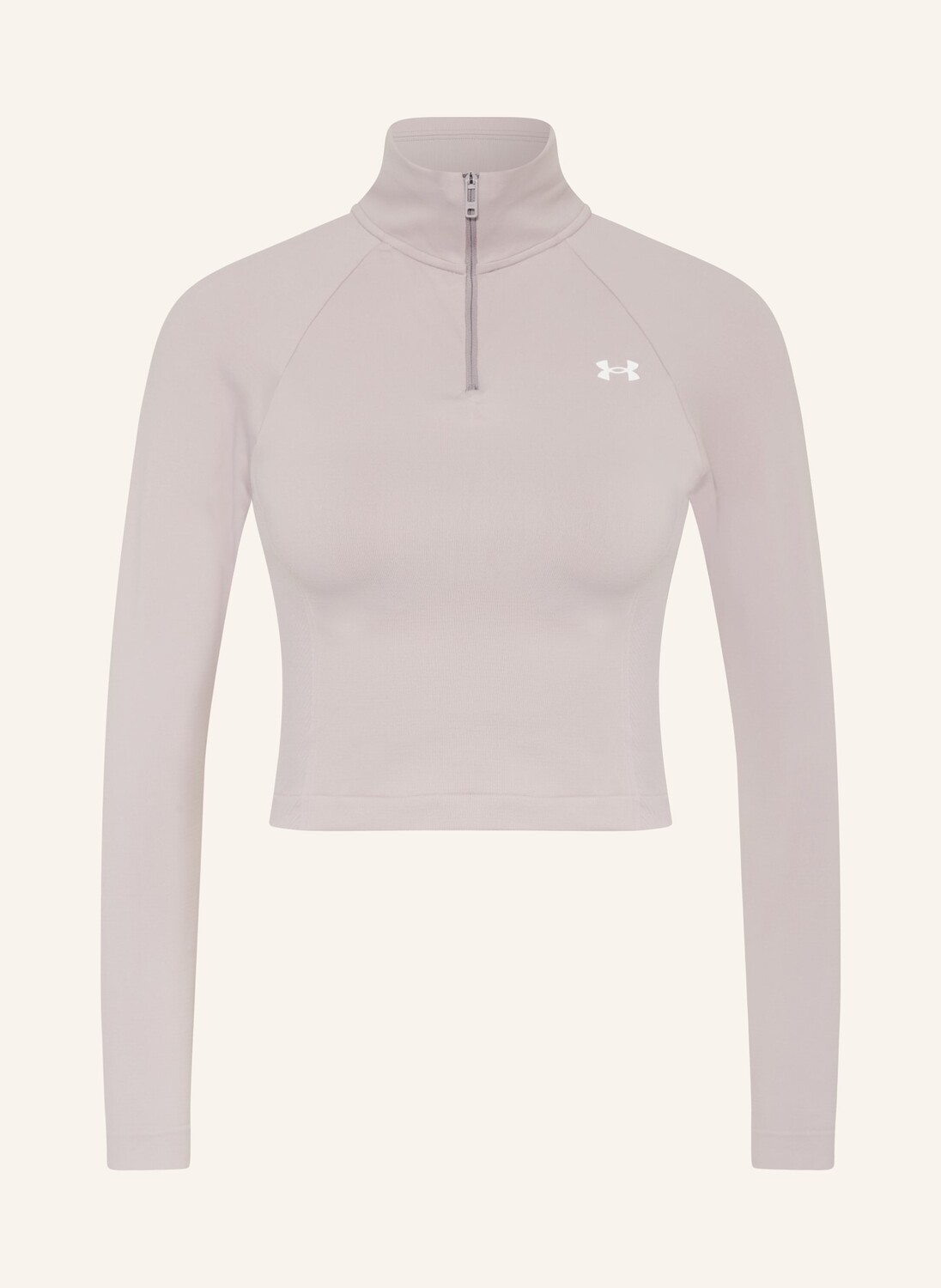 

Укороченный лонгслив ua vanish seamless UNDER ARMOUR, светло-фиолетовый