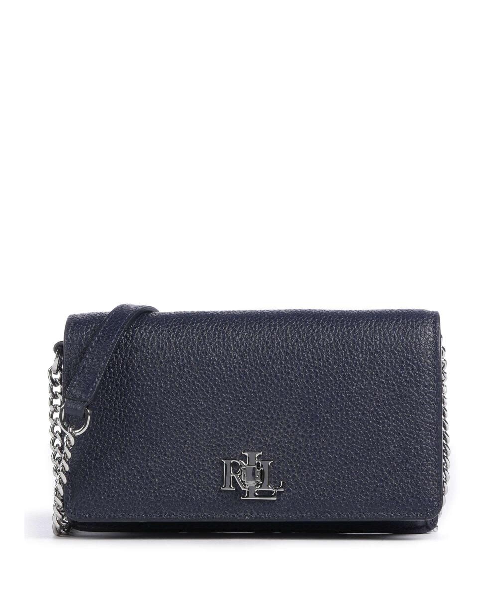 

Сумка через плечо trnlk из зерненой яловой кожи Lauren Ralph Lauren, синий