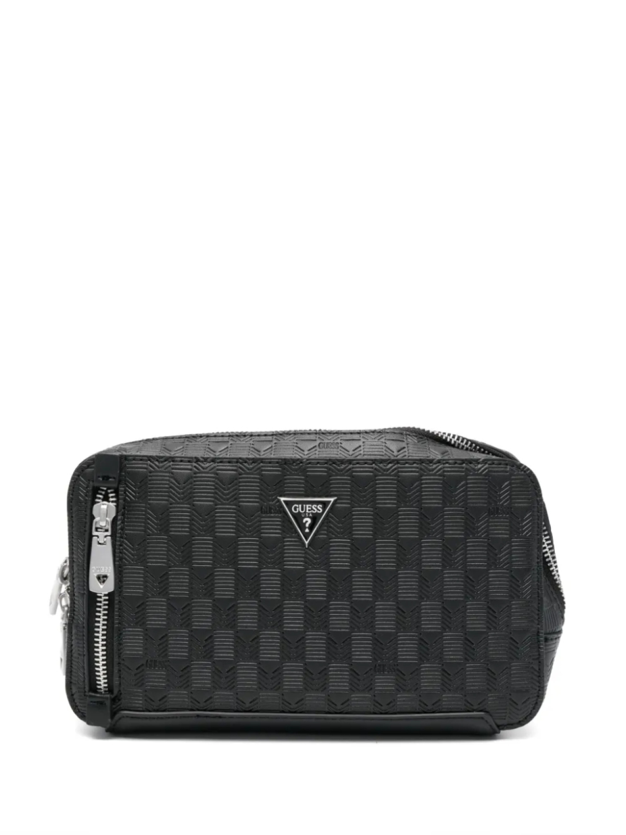 

Поясная сумка с логотипом GUESS USA, черный