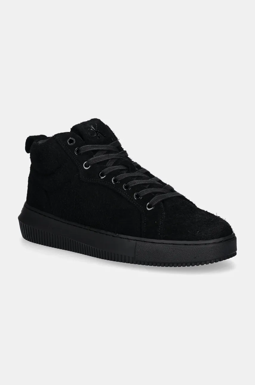 

Кроссовки CHUNKY CUPSOLE HIGH SUEDE Calvin Klein Jeans, черный
