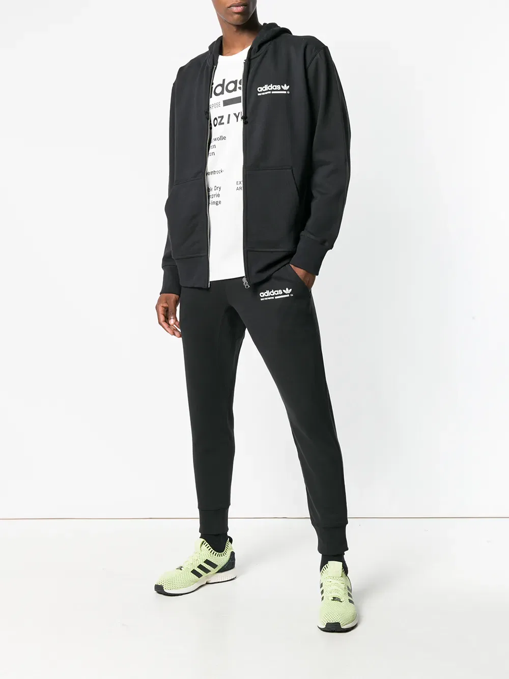 Худи Kaval Adidas, черный — фото 2