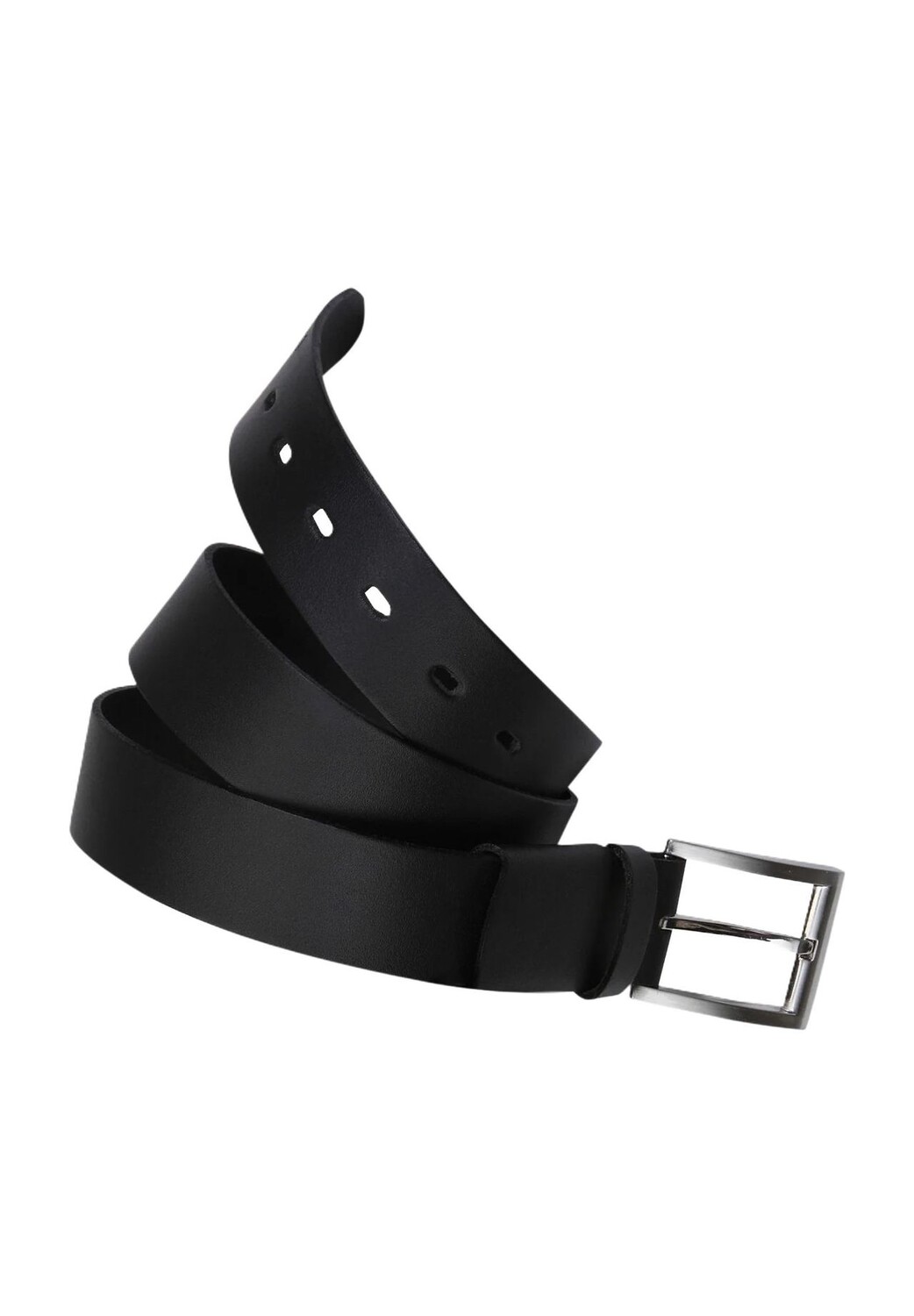 

Кожаный ремень с металлической пряжкой и эластичной пряжкой для мужчин CLUB OF COMFORT, цвет 10 Schwarz