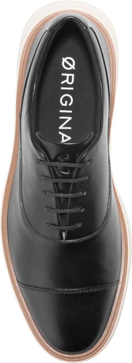 Мужские туфли Cole Haan Original Grand Cityspectre Cap Toe Oxford, Black Natural — фото 3