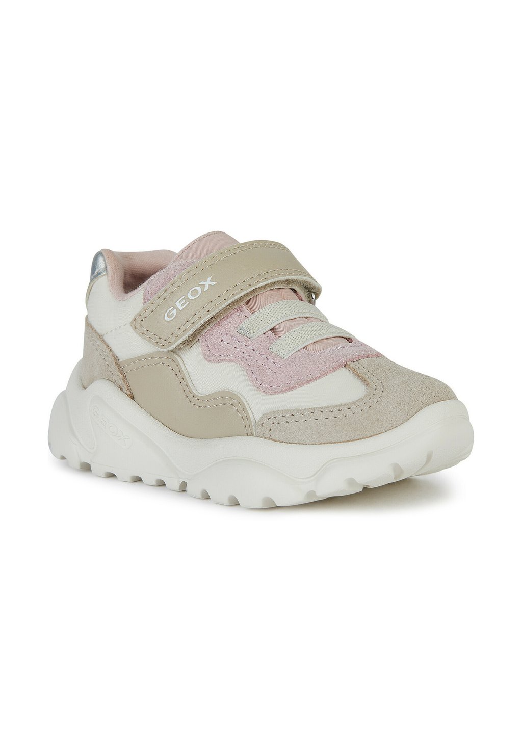 

Низкие кеды CIUFCIUF Geox, цвет Light Ivory Dark Rose