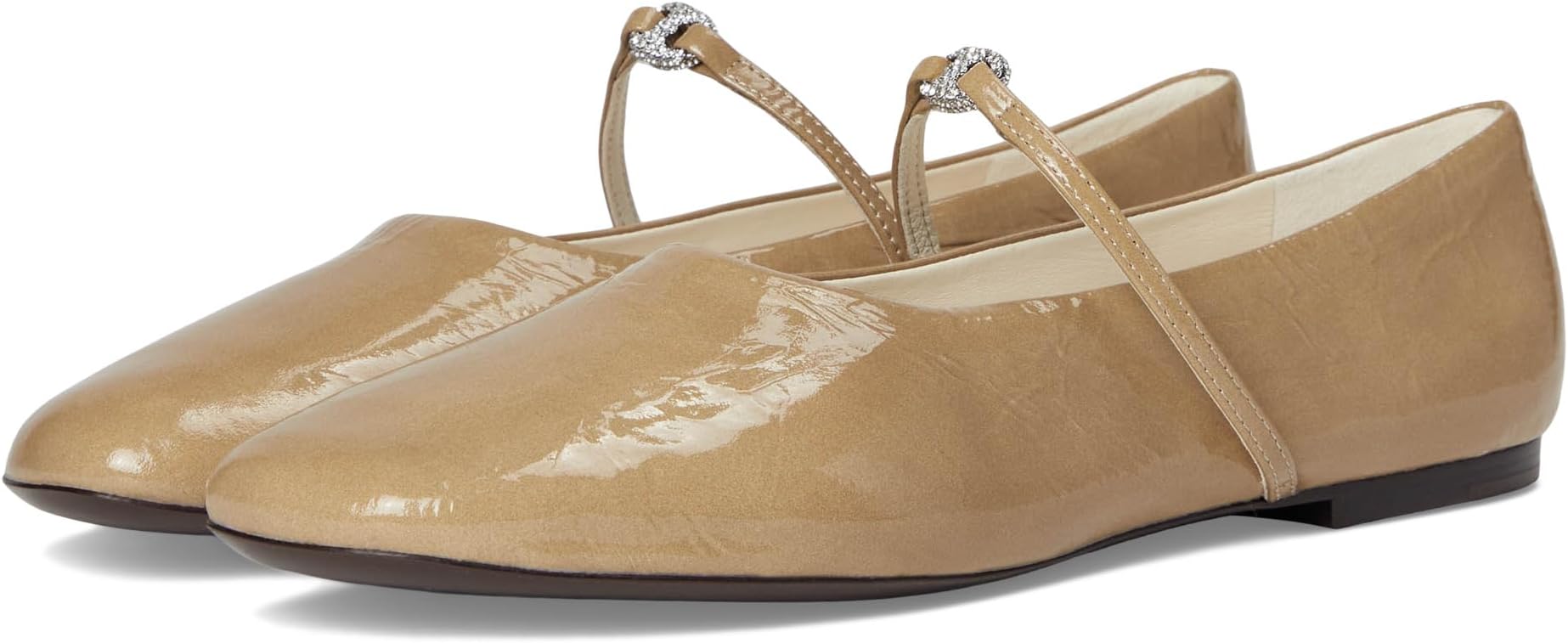 Балетки Tory Burch Women's Gemini Link Pave Mary Jane Ballet, Chateau Gray/Pave