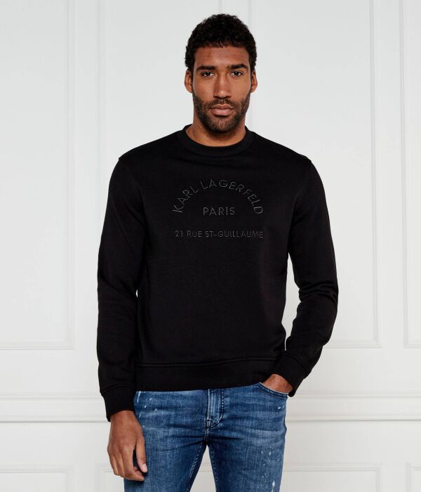 

Свитер Regular fit Karl Lagerfeld, черный