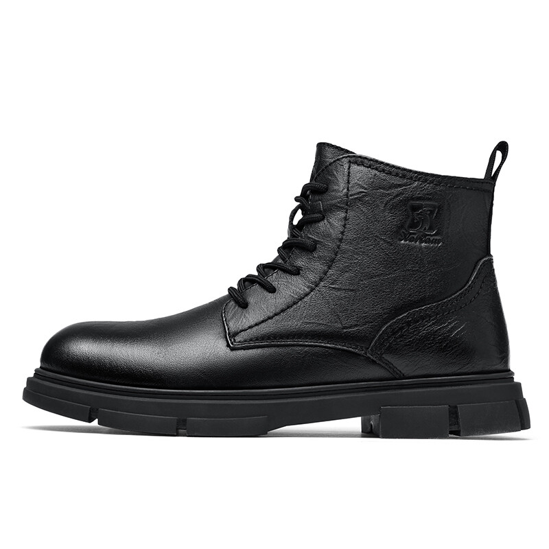 Ботинки Martin унисекс Western Ram, цвет Black Fleece-Lined