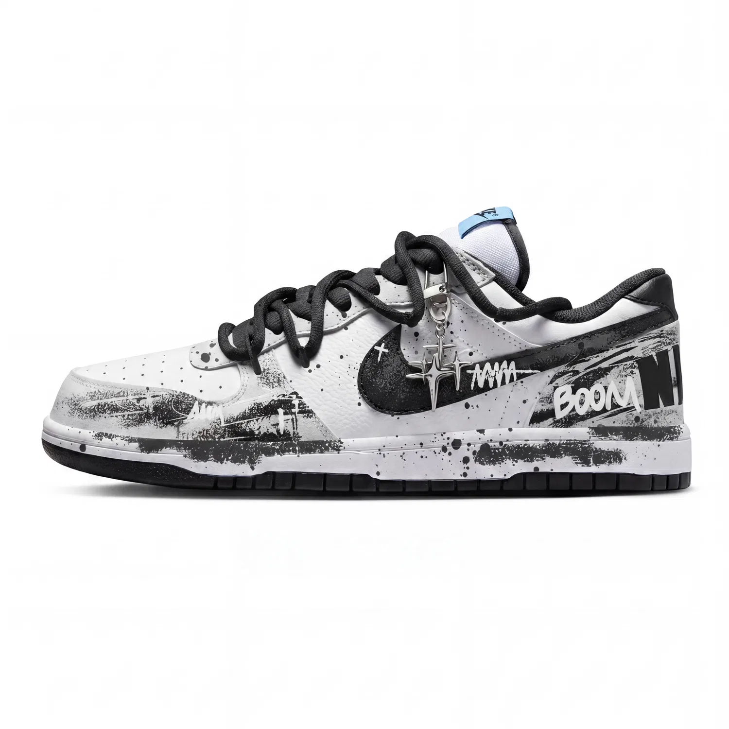 Кроссовки Nike Big Black White Prologue Black — фото 3