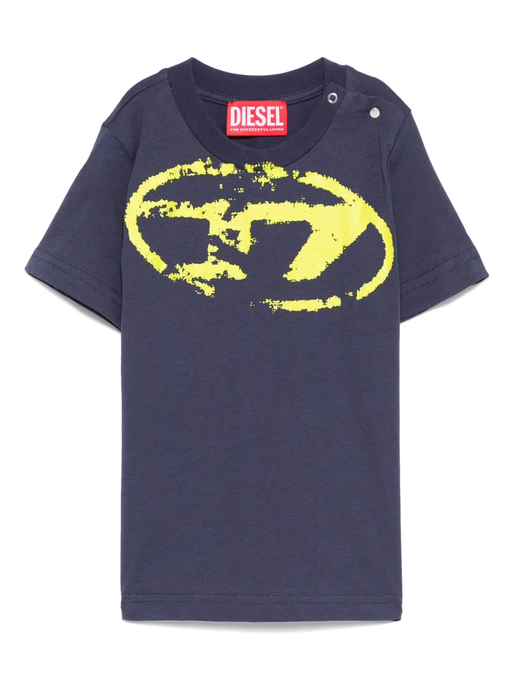 

Базовая футболка Diesel Kids, синий