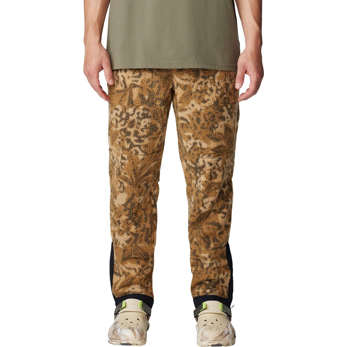 

Хикам флисовые джоггеры Mountain Hardwear, цвет corozo nut forests floor print