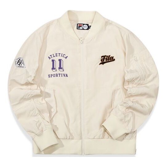 

Куртка Fila FUSION Casual Sports Jacket Creamy White, цвет creamy