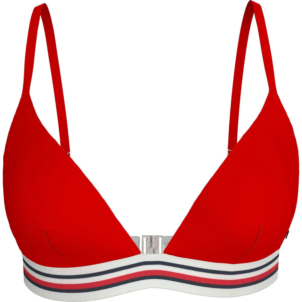 

Топ бикини Tommy Hilfiger Triangle RP, красный