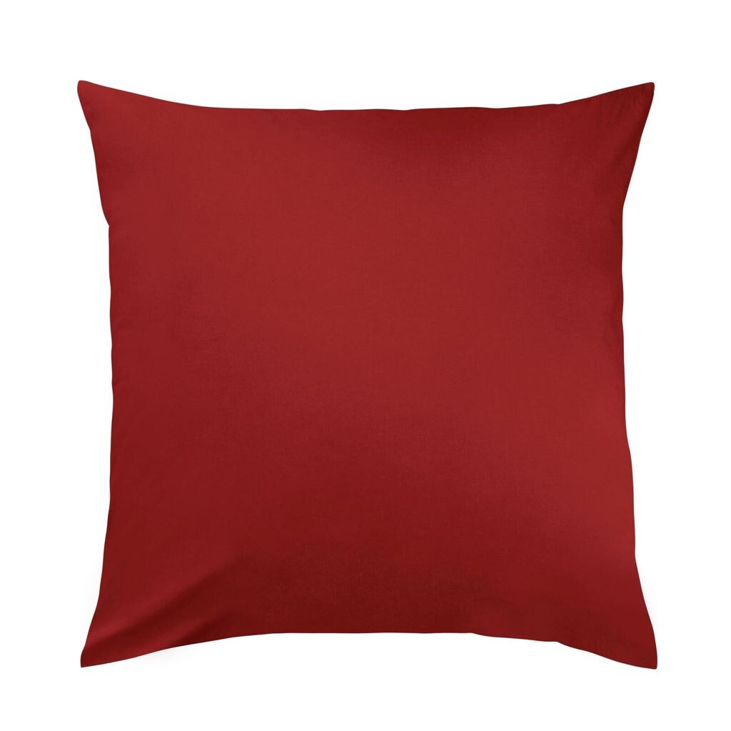 

Наволочка Dream Sleep Premium Interlock 80x80 см бордовая Traumschlaf