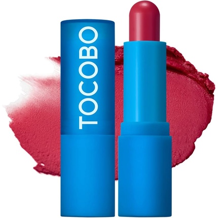 

TOCOBO Powder Cream Lip Balm 031 Rose Burn 0,67 унции 19 г Мягкая матовая бархатистая текстура веганской кремовой пудры