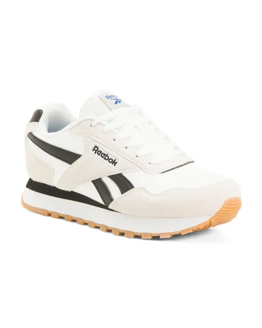 

Мужские кожаные двойные кроссовки Harman Reebok, серый/белый