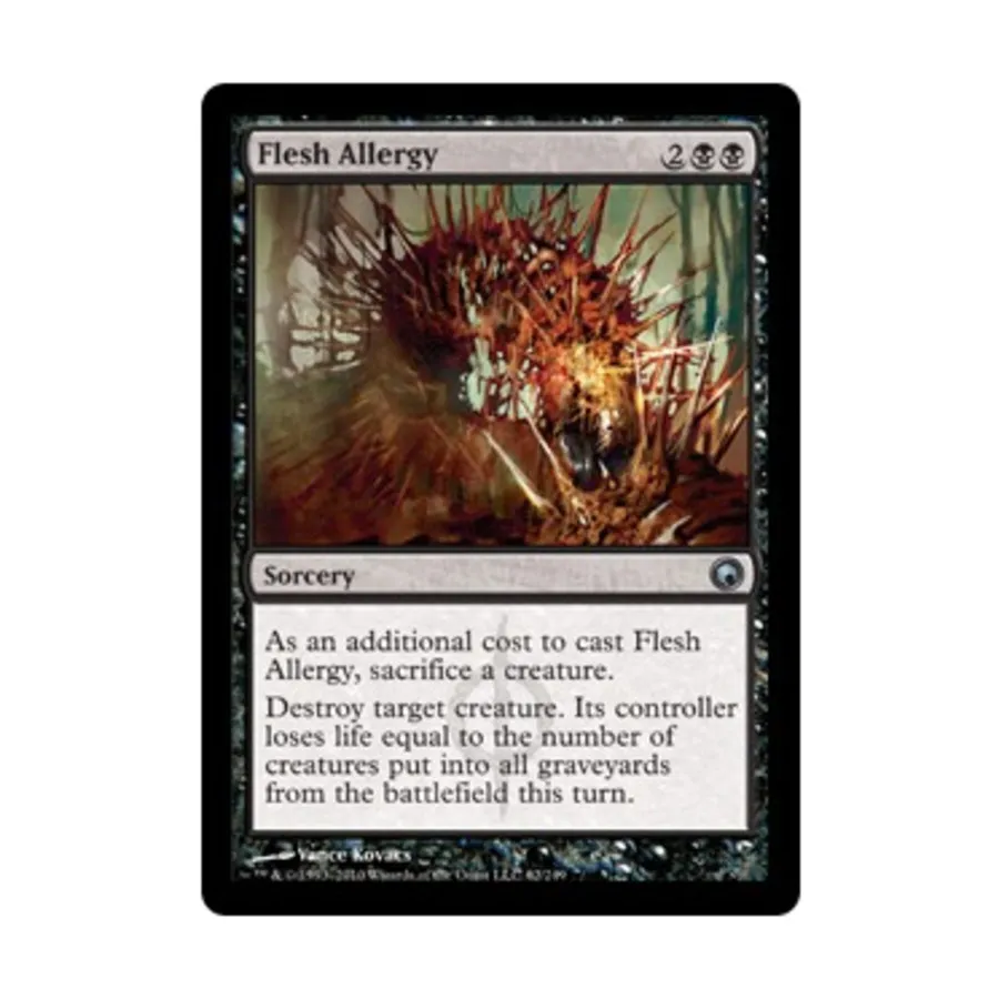 

CCG Телесная аллергия (U), MTG - Scars of Mirrodin