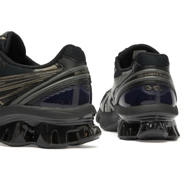 Гелево-Кинетические кроссовки Asics, черный & graphite серый — фото 4
