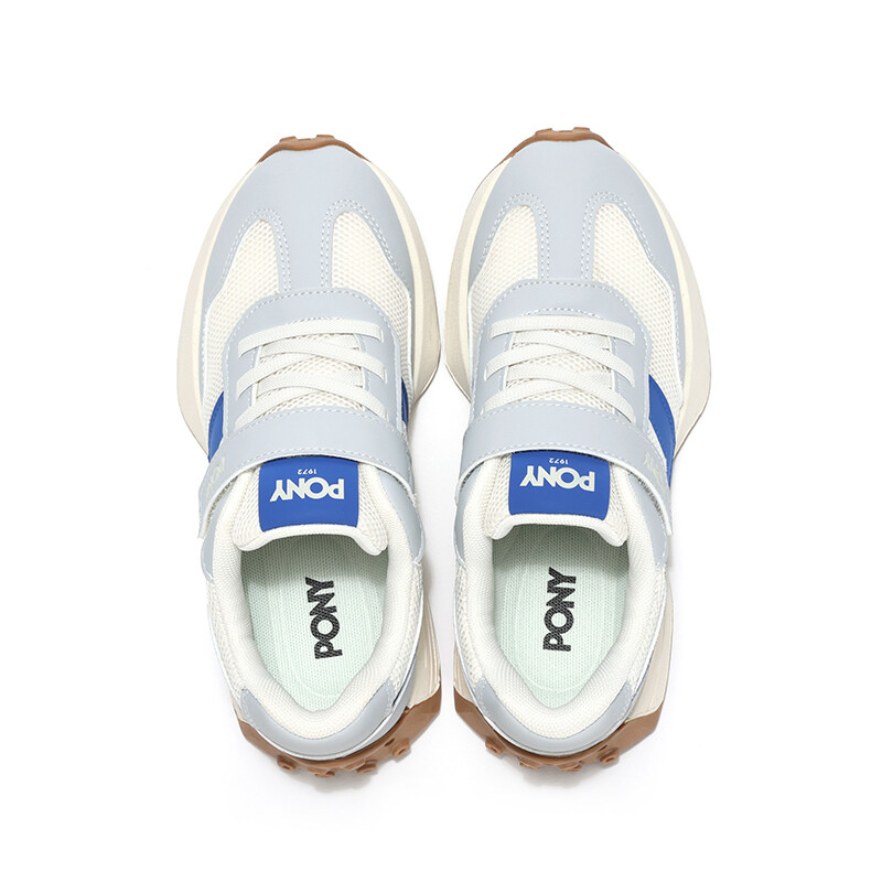 Кроссовки PONY Montreal Kids Lifestyle Shoes Kids Low-top White/blue, белый — фото 4