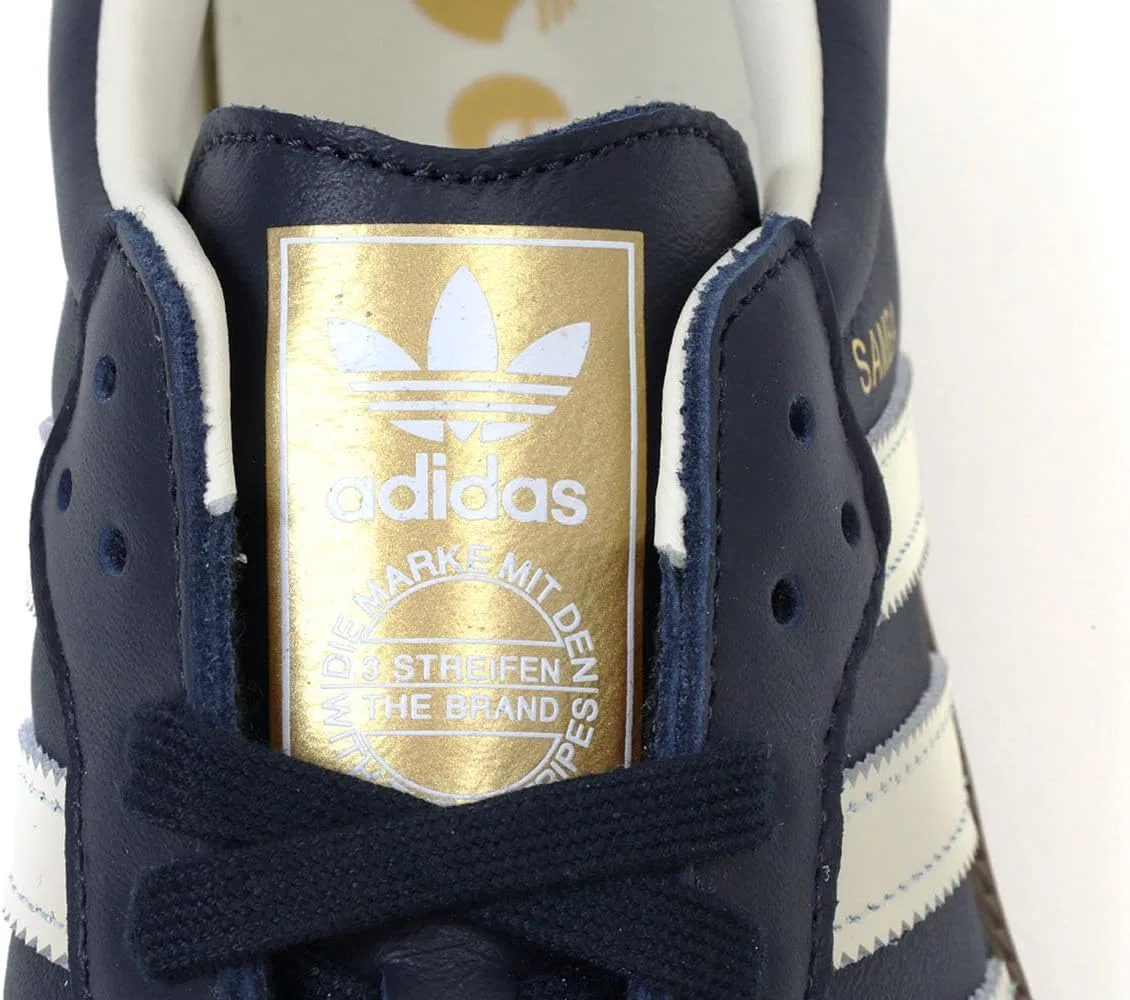 Мужские кроссовки Adidas Originals Samba, Night Navy/Cream White/Gum — фото 4